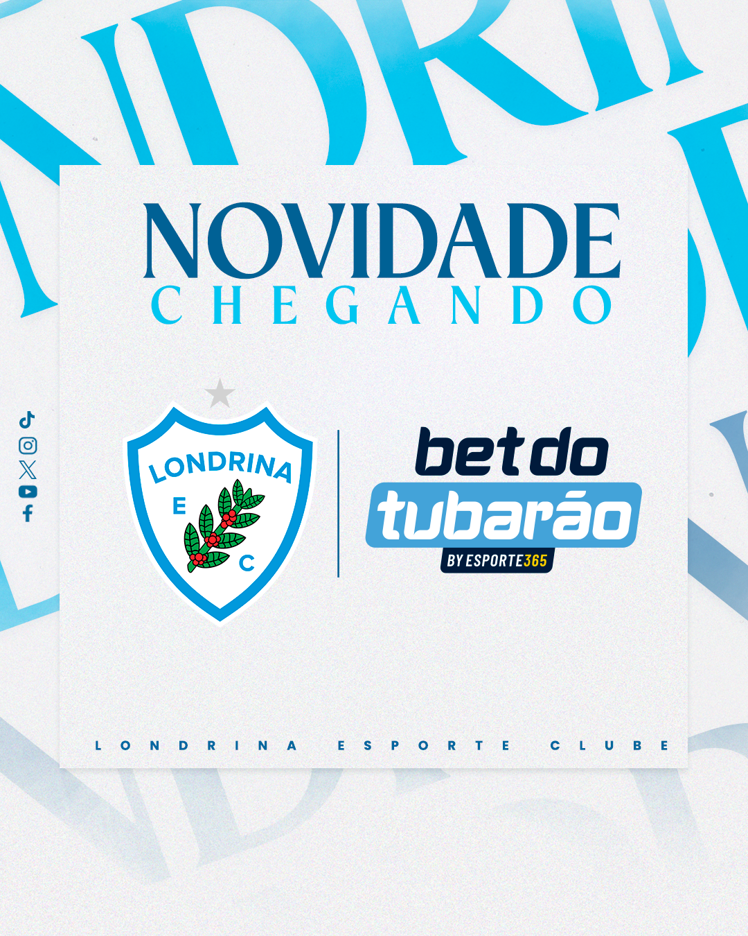 Londrina Esporte Clube lança "Bet do Tubarão", um Modelo Inovador de Parceria no Futebol Brasileiro